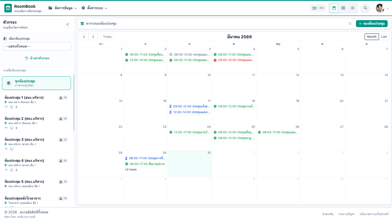 Calendar View